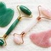 Facial Quartz Roller – Glow Naturally with Rose or Green Quartz Energy