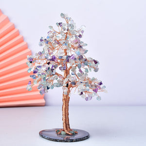 Energetic Copper Crystal Tree – 18 cm