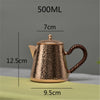 Pure Copper Cone Teapot for Holistic Wellness - Vital Flow