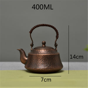Handcrafted Pure Copper Teapot for Mindful Living - Holistic Harmony