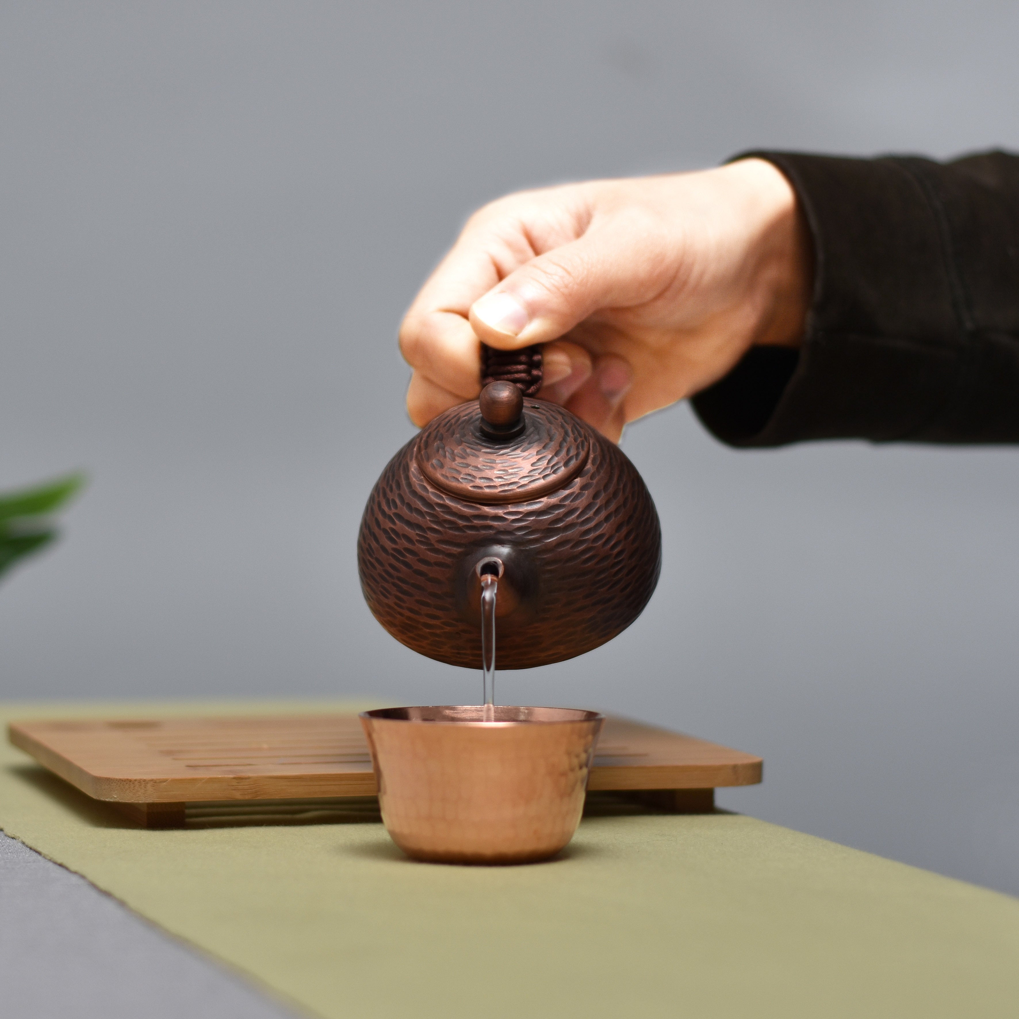 Handcrafted Copper Teapot – Holistic Miniature for Tea Rituals