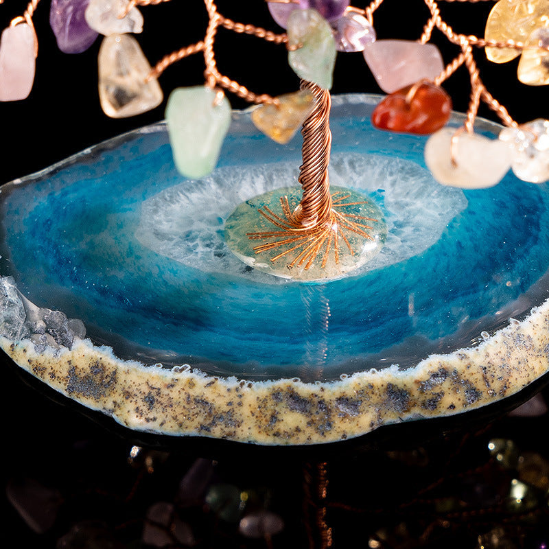 Energetic Copper Crystal Tree – 11 cm