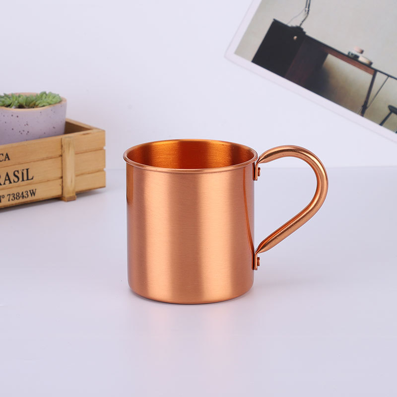 Minimalist Pure Copper Mug – Sleek Design, Timeless Wellness