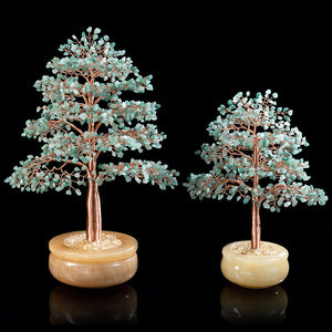 Energetic Copper Crystal Tree with Pot Base – Large (38 cm) / Small (28 cm)
