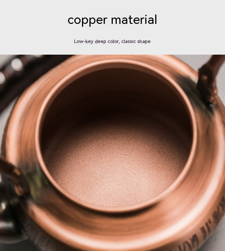 Handcrafted Copper Teapot – A Holistic Ritual for Mind, Body & Space