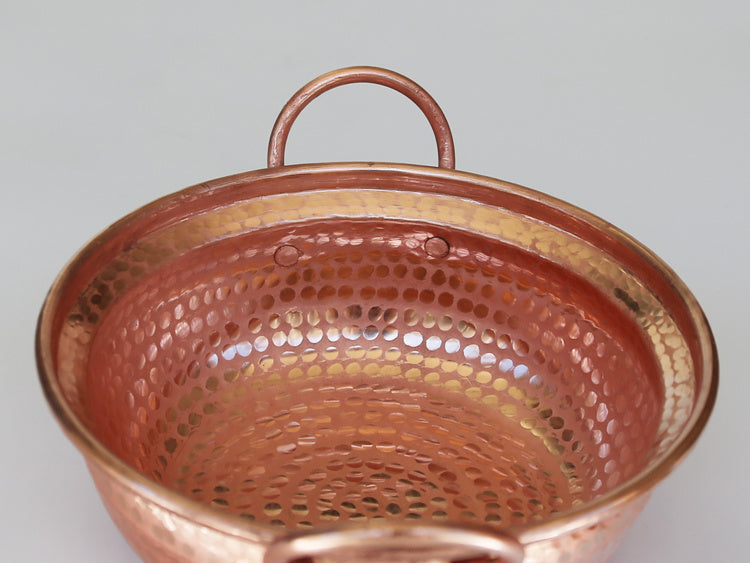 Copper Stew Pot with Lid – 20 cm