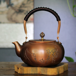 Holistic Harmony Copper Teapot – Antique Design for Body & Soul Balance