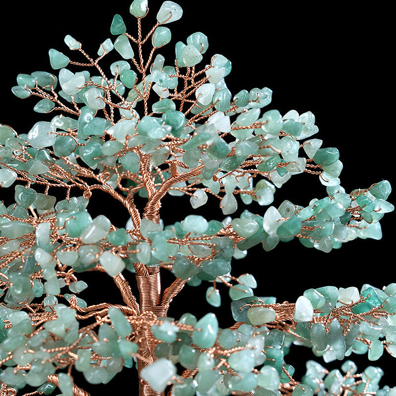 Energetic Copper Crystal Tree with Pot Base – Large (38 cm) / Small (28 cm)