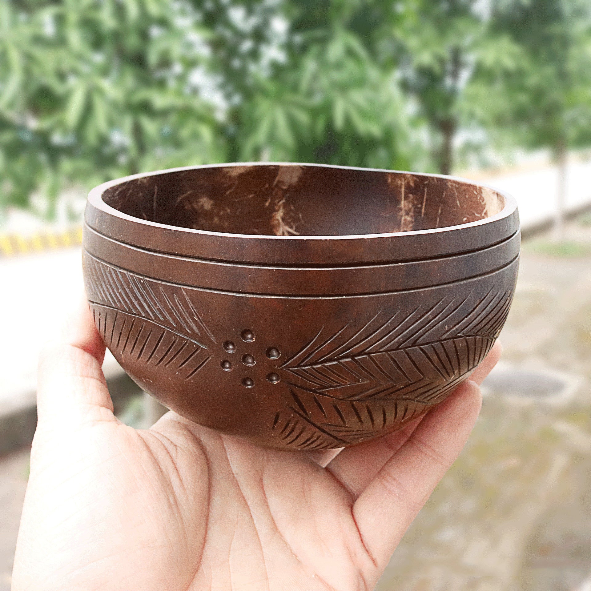 Natural Coconut Bowl – Sustainable & Handcrafted Beauty for Everyday Use