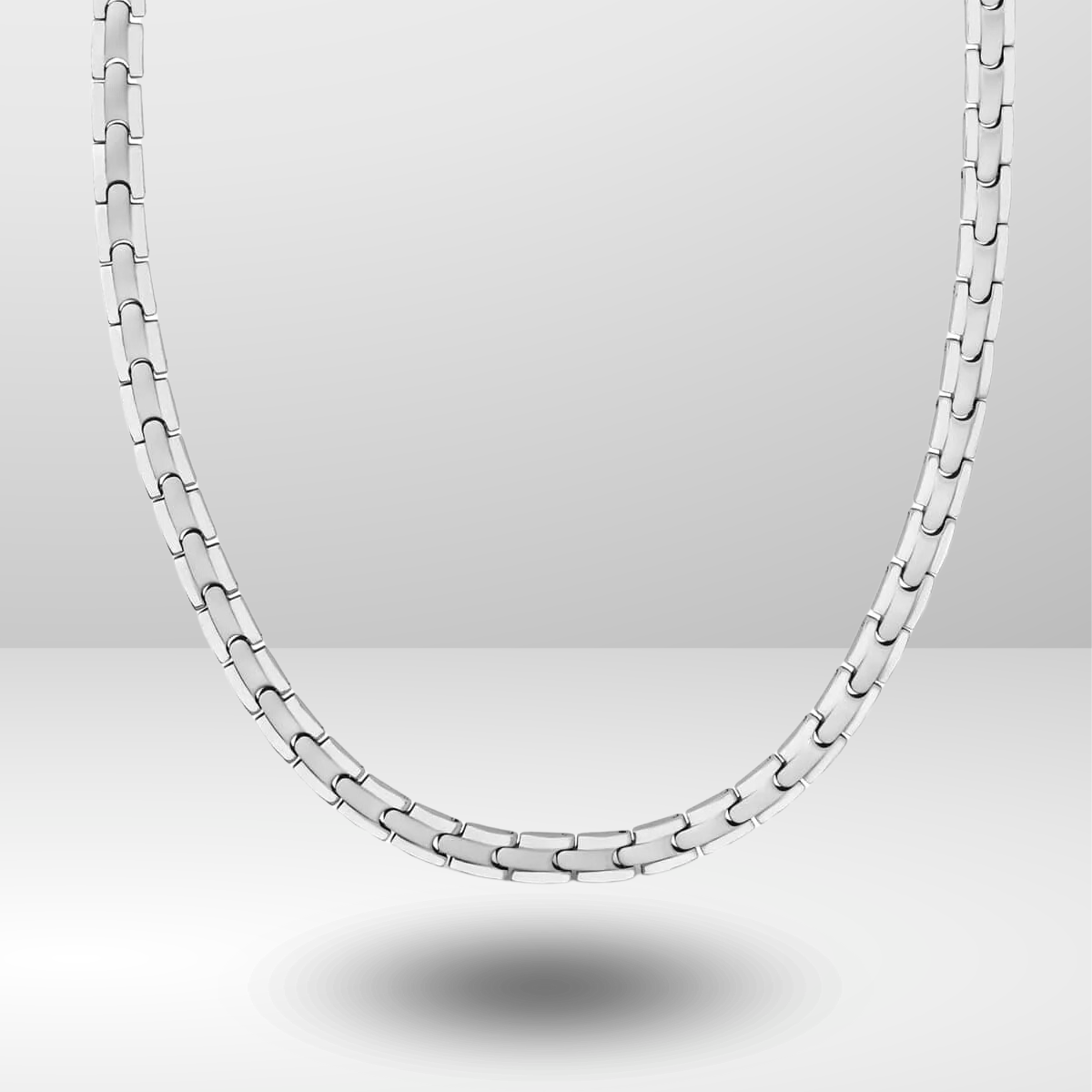 Powerful Stainless Steel Magnetic Therapy Necklace