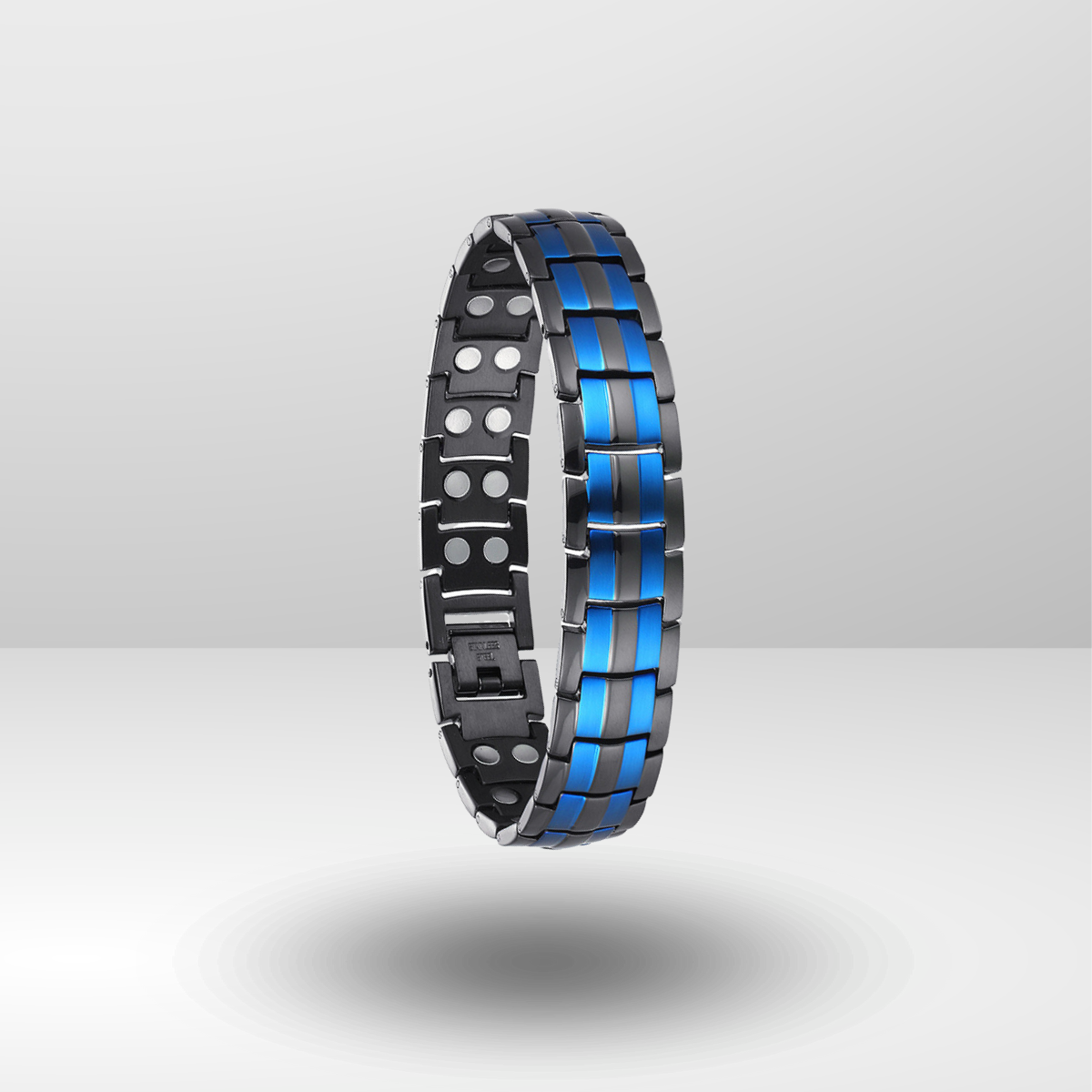 Ultra Strength Magnetic Therapy Stainless Steel Bracelet