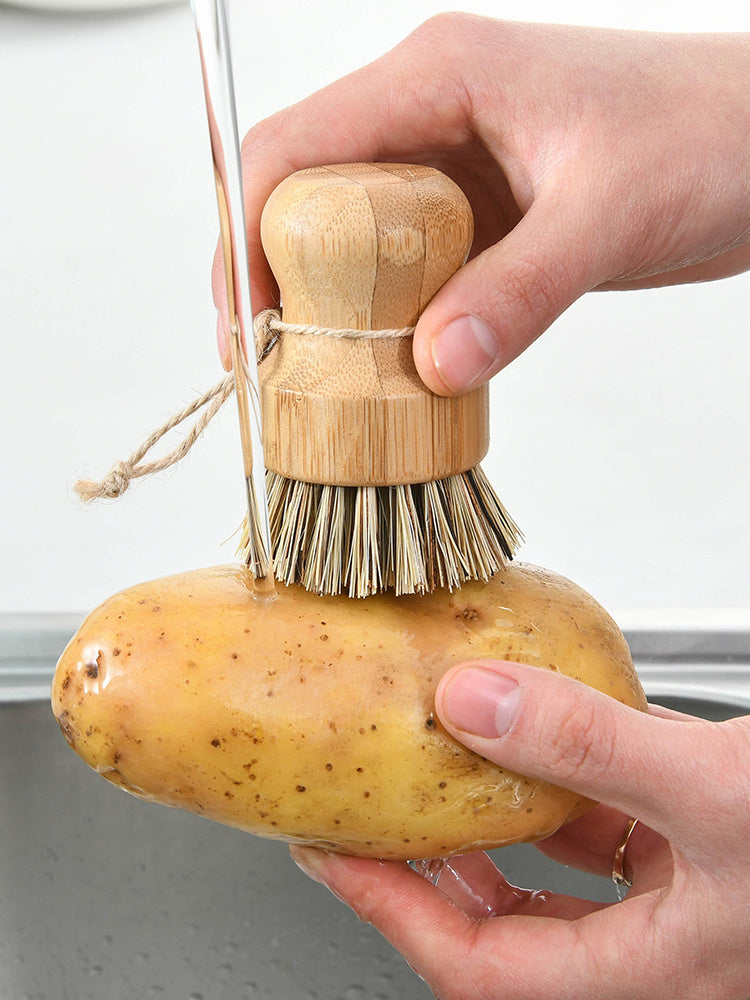 Coconut & Sisal Dish Brush – Bamboo Handle