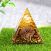Energetic Crystal & Copper Pyramid – 6 cm