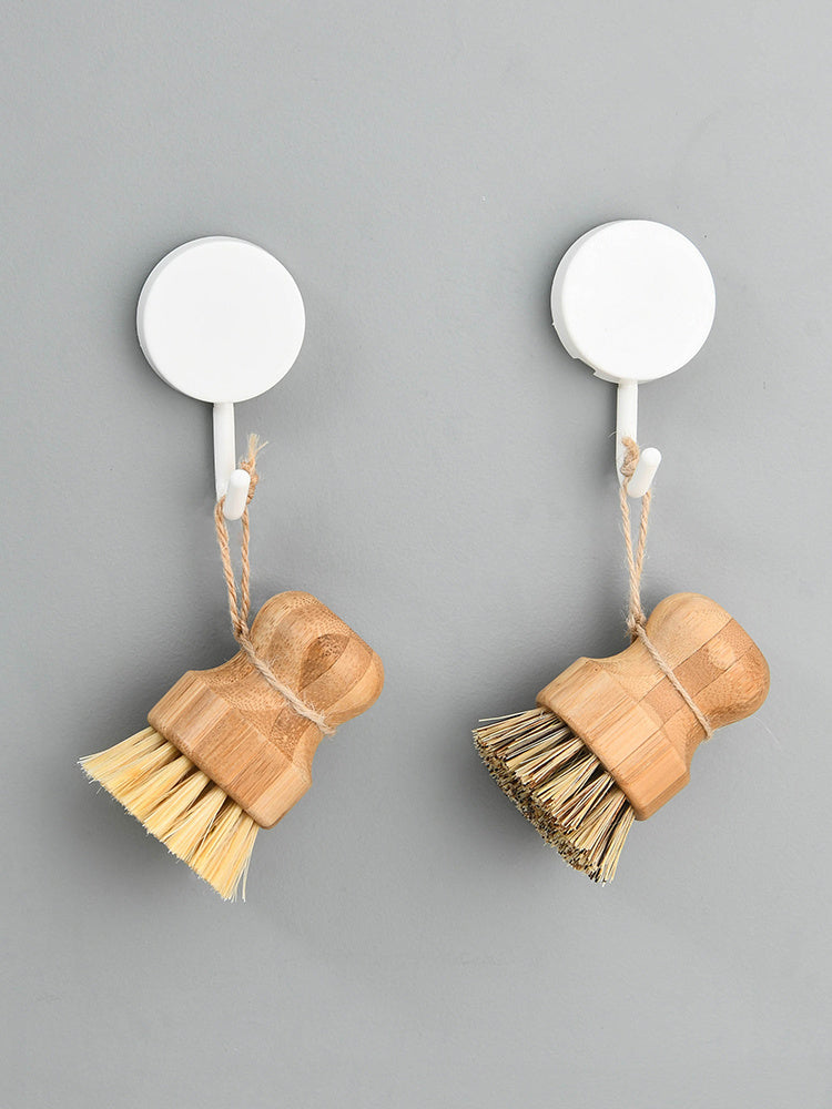 Coconut & Sisal Dish Brush – Bamboo Handle