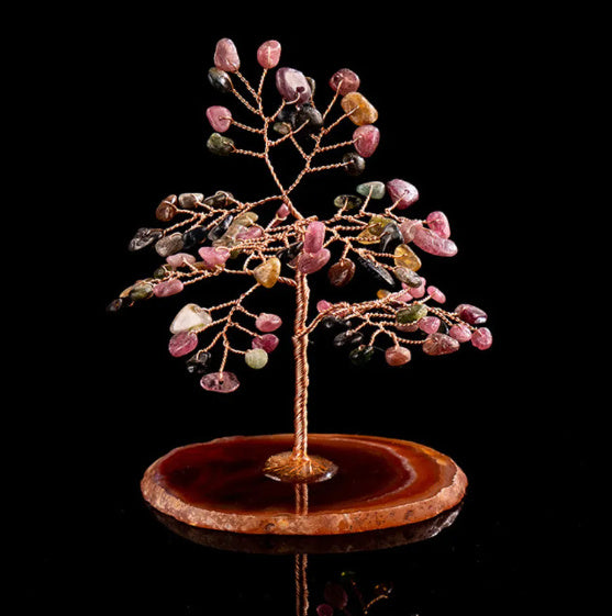 Energetic Copper Crystal Tree – 11 cm