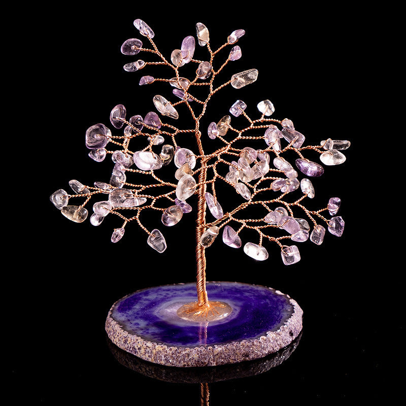 Energetic Copper Crystal Tree – 11 cm