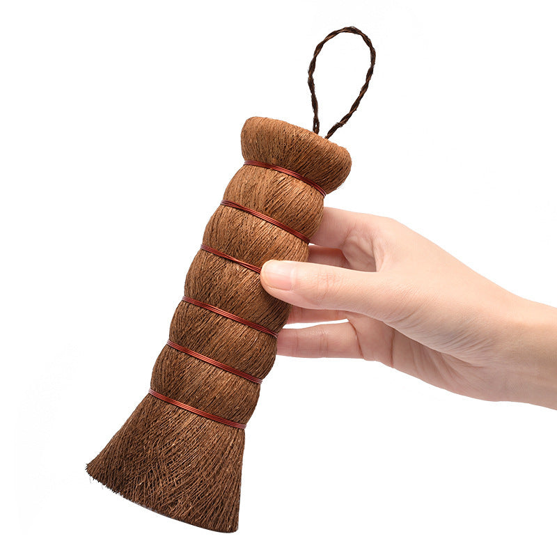 Natural Palm Fiber Scrub Brush – Handcrafted & Plastic-Free