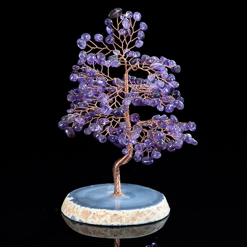 Energetic Copper Crystal Tree – 16 cm