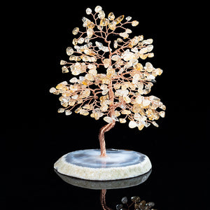 Energetic Copper Crystal Tree – 16 cm