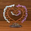 Energetic Heart-Shaped Crystal Tree – 14 cm