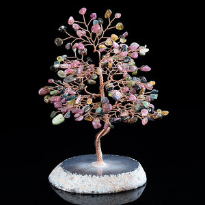 Energetic Copper Crystal Tree – 16 cm