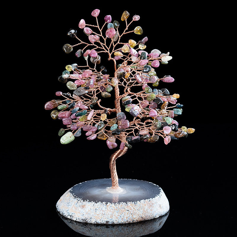 Energetic Copper Crystal Tree – 16 cm